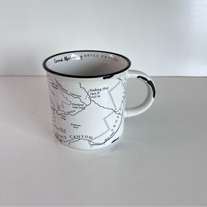 Bryce Canyon National Park Map Camp Mug